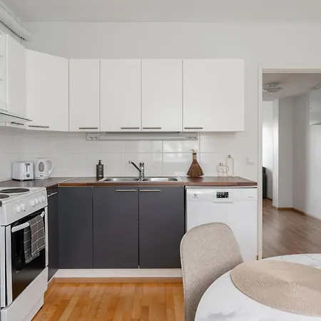 Spacious 1br Downtown With Private Balcony 아파트 Jyväskylä